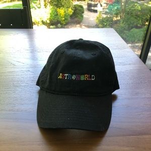 Travis Scott ASTROWORLD Adjustable Black Hat